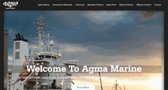 Desktop Screenshot of agmamarine.com