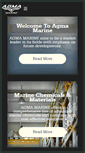 Mobile Screenshot of agmamarine.com